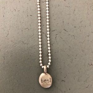 Best Necklace Looking for a Friend - Silver Colored Necklace - Jewelry